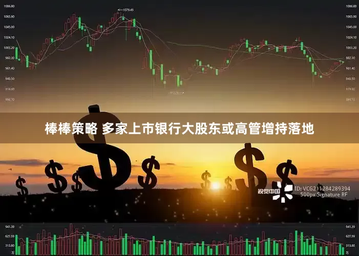 棒棒策略 多家上市银行大股东或高管增持落地